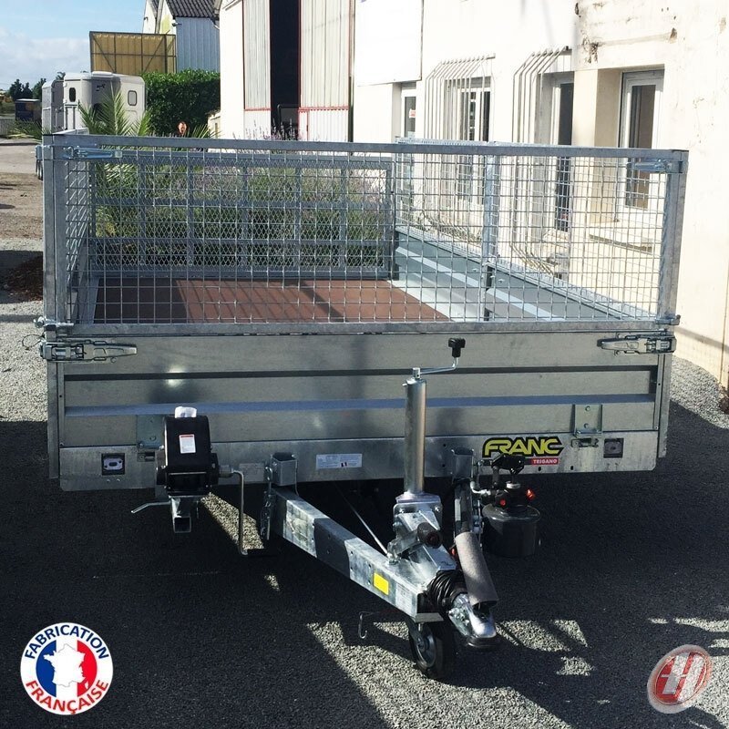 Remorque Plateau Basculant Trigano PJD 400 F 270