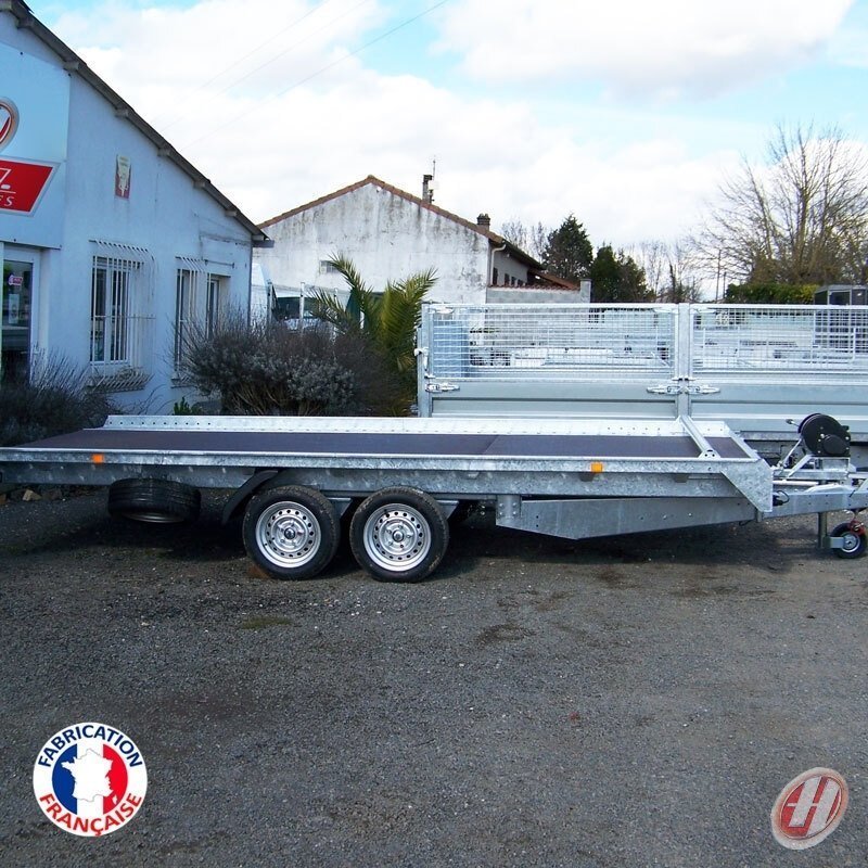 Remorque Porte-voiture Basculant Hydraulique Trigano PV PRO 300