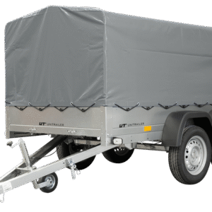 Remorque 2 Essieux Unitrailer 264/2 Kipp + Roue Jockey + Bâche Grise