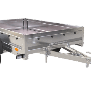 Remorque Simple Essieu Garden-Trailer 201 Kipp 200x125 + Bâche Haute + Roue Jockey