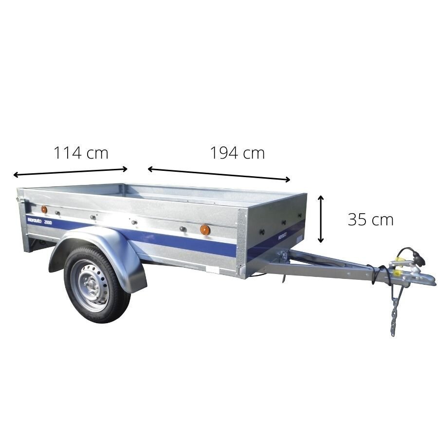 Remorque 500 Kg - Nor2000