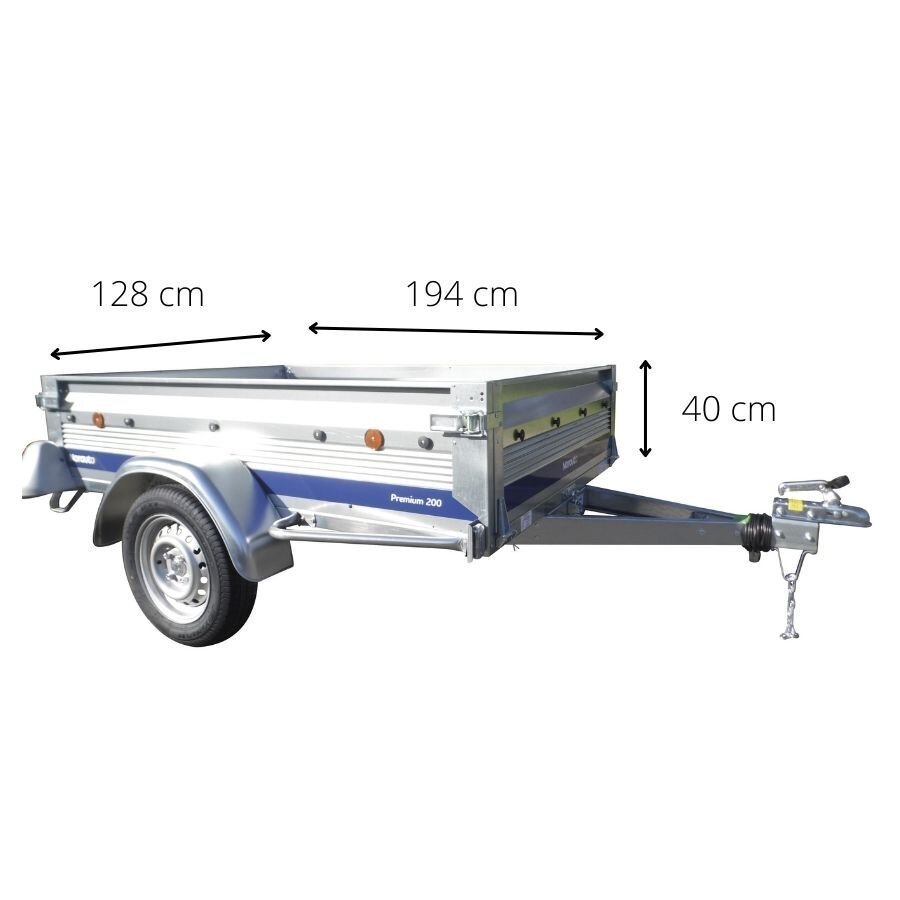 Remorque 750Kg - Premium200