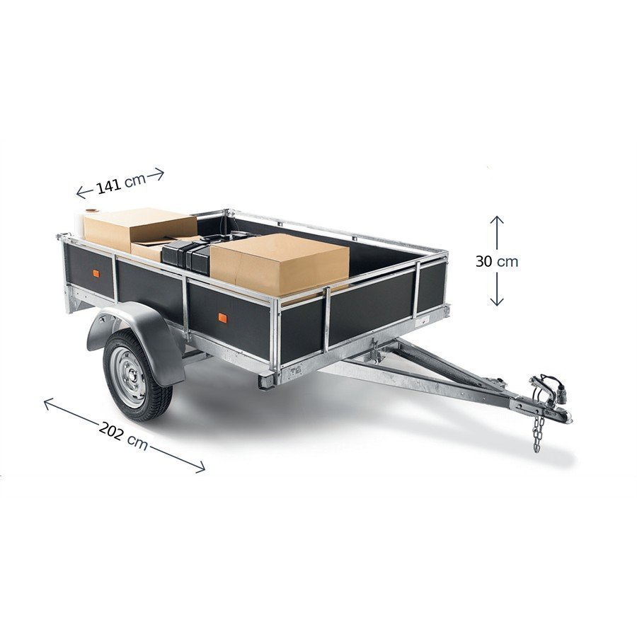 Remorque Bois 1 Essieu 500Kg Dbd