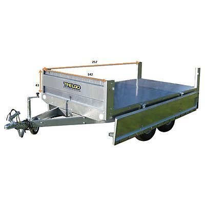 Remorque Trelgo VA 254DE + roue jockey